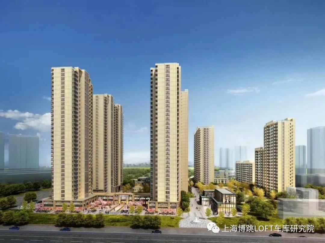 红桥采用了LOFT车库武汉当代集团春风十里项目现已结构封顶！